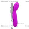 Vibrador de punto G con carga USB